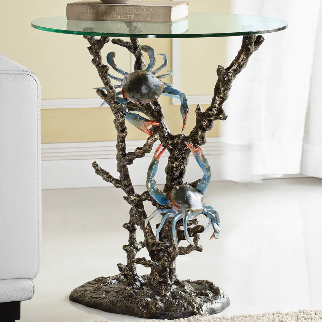 Crabs & Coral End Table