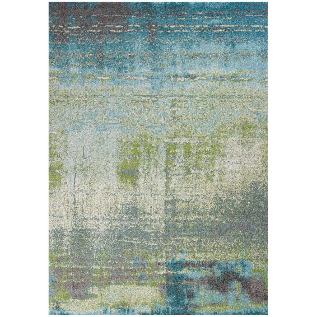 Impressions Aqua Rug - 8 x 11