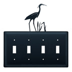 Heron Quadruple Switch Cover