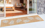 Marisol Bay Sand Indoor/Outdoor Rug - 2 x 8