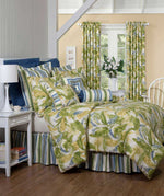 Mazatlan Comforter Set with 15 Inch Drop Bedskirt - Cal King