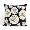 Shell Toss Navy Indoor/Outdoor Pillow