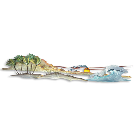 Island Sunset Wall Decor