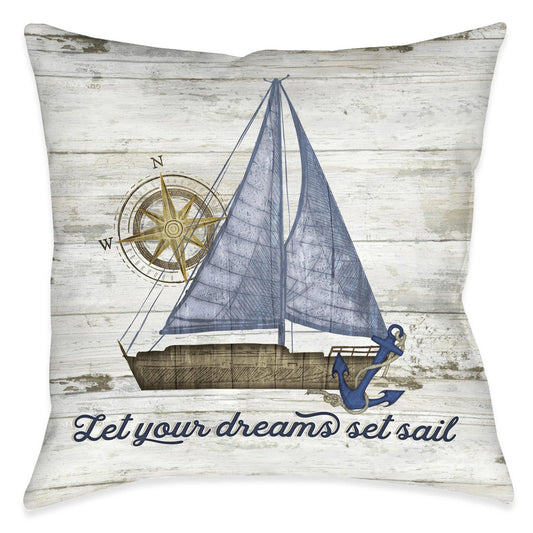 Sailing Dreams Pillow