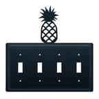 Pineapple Quadruple Switch Cover