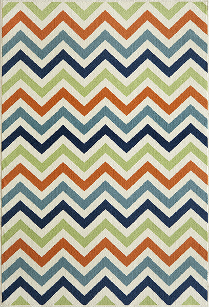 Baja Chevron Multi Rug - 4 x 6