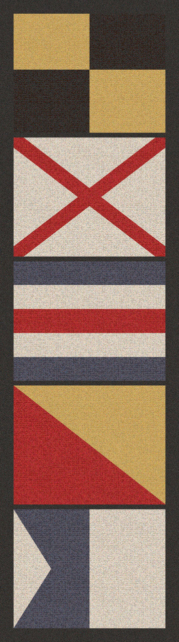 Multi Signal Rug - 2 x 8