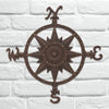 Compass Rose Wall Decor - Oil Rub Bronze