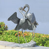 Cuddling Cranes Statuary