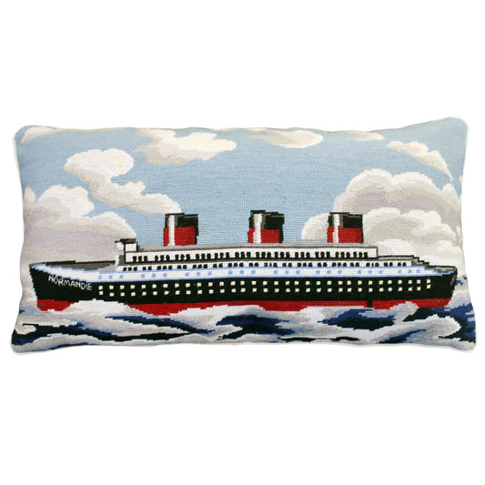 Normandie Needlepoint Pillow