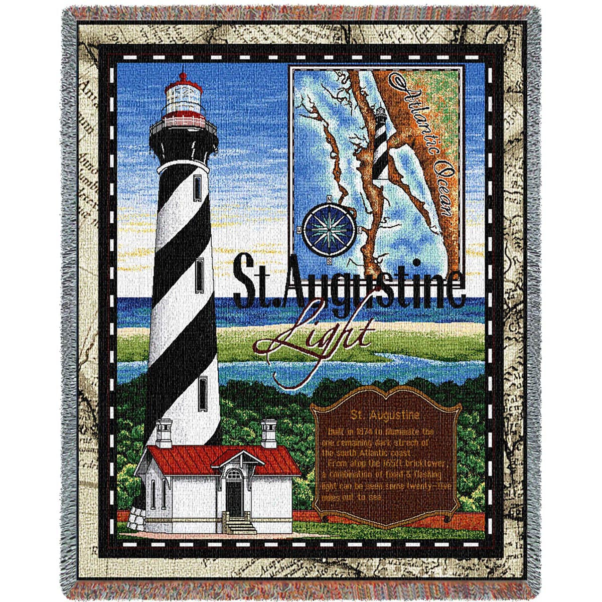 St. Augustine Lighthouse Blanket