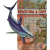 Bar & Cafe Shark Personalized Wood Signs