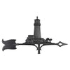 Black Lighthouse Weathervane - 30 Inch