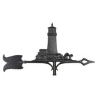 Black Lighthouse Weathervane - 30 Inch