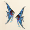 Blue Angelfish Wall Decor - Left