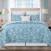 Blue Tropics Quilt Bedding Collection
