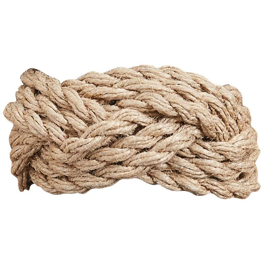 Braided Jute Rope Napkin Rings - Set of 4