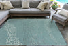 Cabo Fish Aqua Indoor/Outdoor Rug - 7 x 9