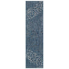 Cabo Fish Navy Indoor/Outdoor Rug - 2 x 8