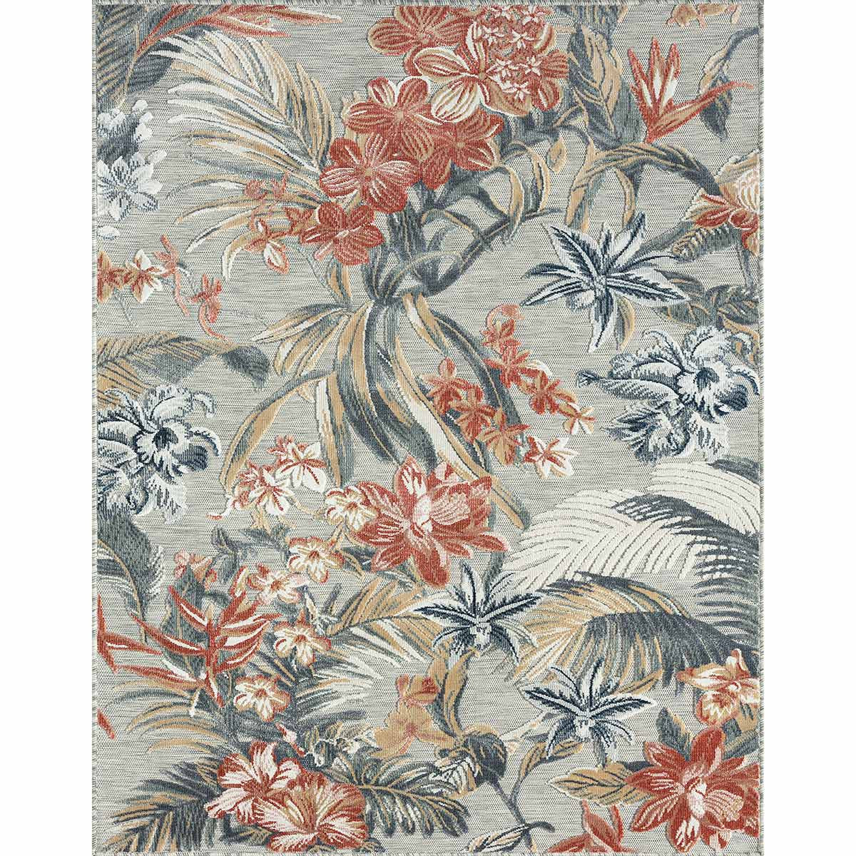 Cayman Flowers Indoor/Outdoor Rug Collection
