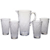 Clear Lattice Acrylic Glassware