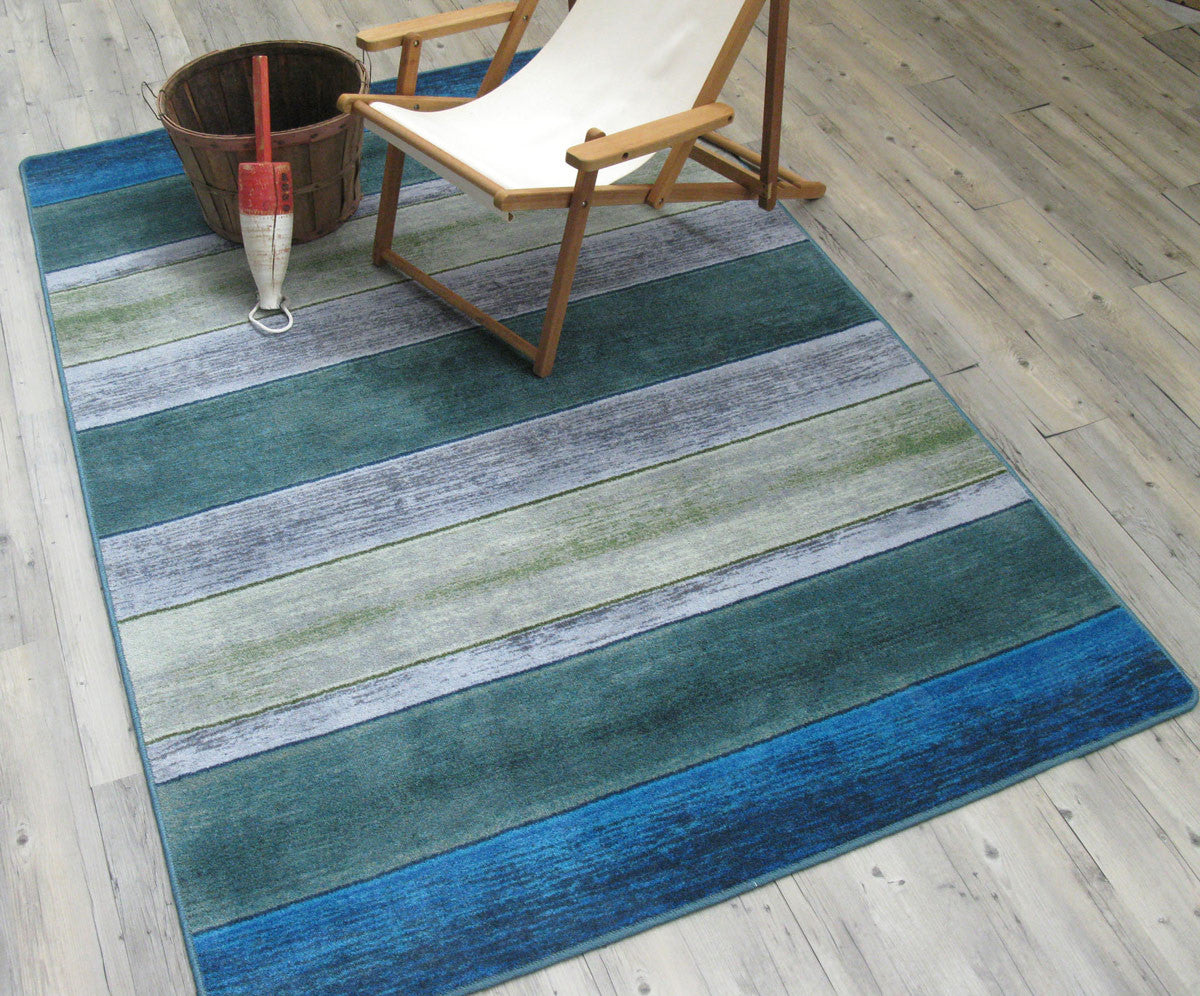 Bungalow Stripe Rug - 3 x 4