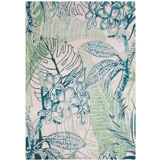 Coastal Greenery Rug Collection