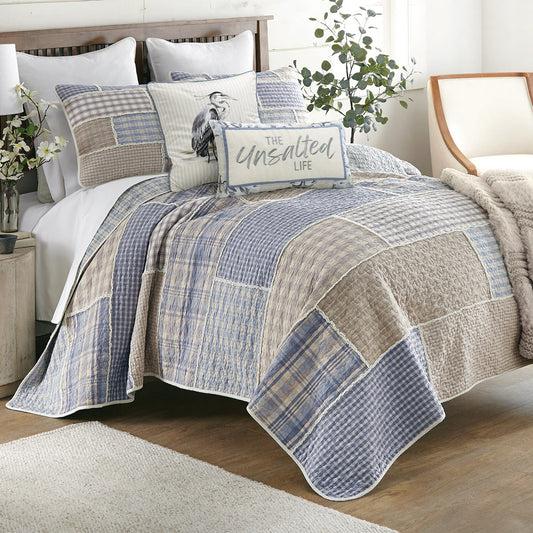 Coastal Patch Quilt Bedding Collection