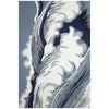 Coastline Curl Blue Indoor/Outdoor Rugs