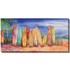 Colorful Surfboards Canvas Art