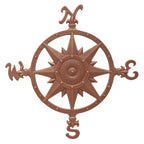 Compass Rose Wall Decor - Classic Copper