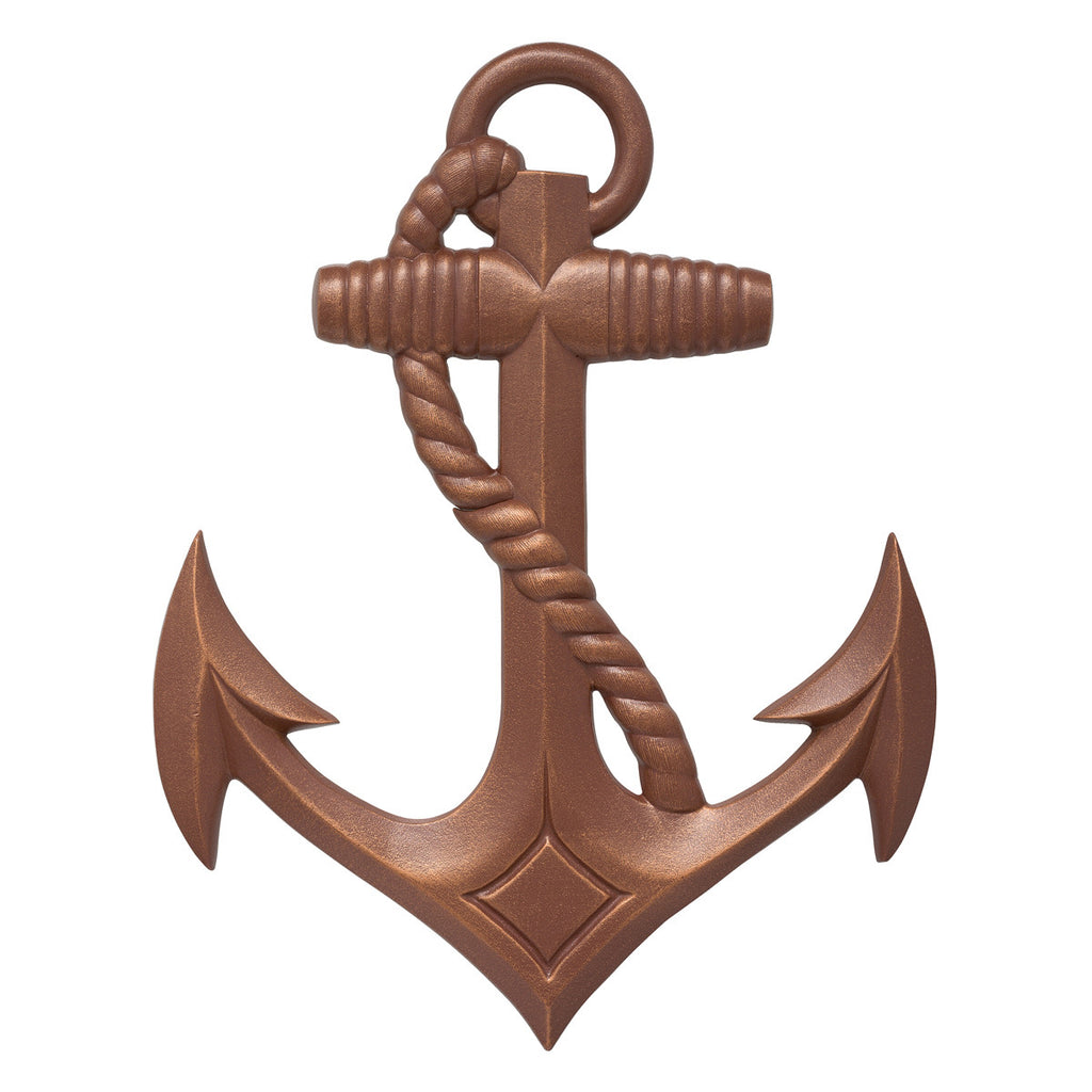 Copper Anchor Wall Decor