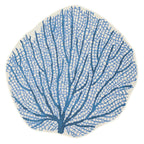 Coral Fan Navy Indoor/Outdoor Rug Collection