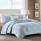 Coral Mist Coverlet Bedding Collection