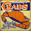 Crab Personalized Sign - 18 x 18