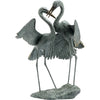 Cuddling Cranes Statuary