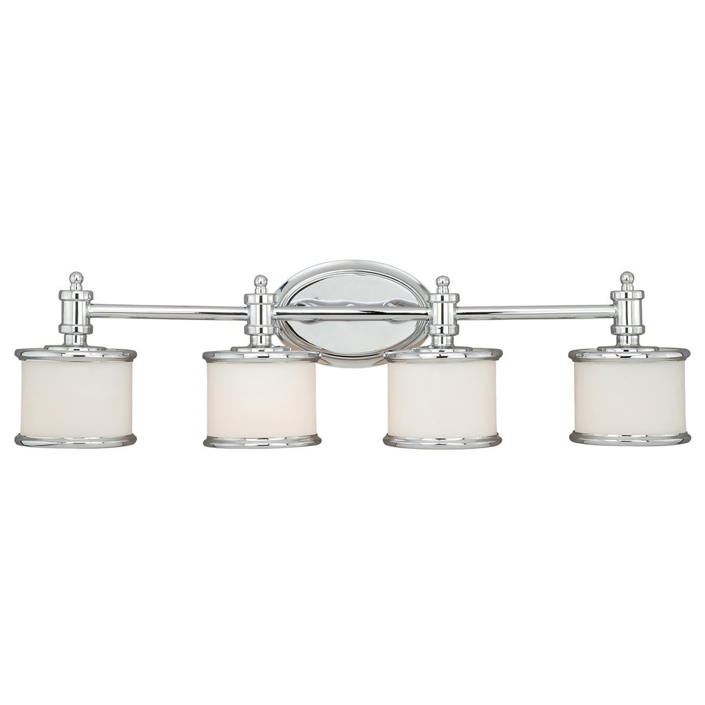 Edmonton 4 Light Vanity Lamp - Chrome