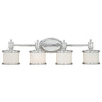 Edmonton 4 Light Vanity Lamp - Chrome