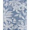 Fiji Flowers Blue Rug Collection