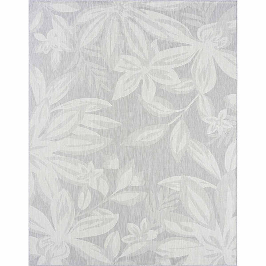 Fiji Flowers Gray Rug Collection