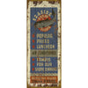 Fish and Chips Personalized Sign - 14 x 36