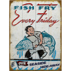 Fish Fry Personalized Sign - 17 x 23
