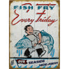 Fish Fry Personalized Sign - 23 x 31