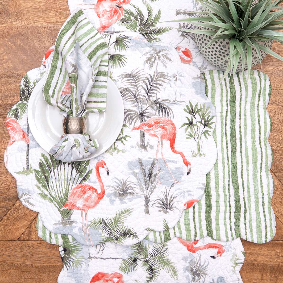 Flamingo Island Table Linens
