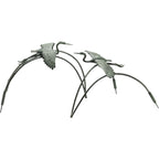 Flying Cranes Statuary - Set of 2