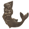 French Bronze Mermaid Towel Hook - Right Facing
