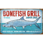 Fresh Fish Market Personalized Sign