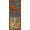 Fresh Lobster Personalized Sign - 14 x 36