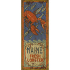Fresh Lobster Personalized Sign - 14 x 36