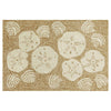 Frontporch Shell Toss Natural Rug Collection